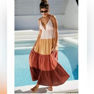 The Raya Colorblock Maxi Dress from Anthropologie S